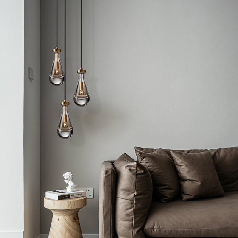 HA Raindrop Glass Pendant Lighting