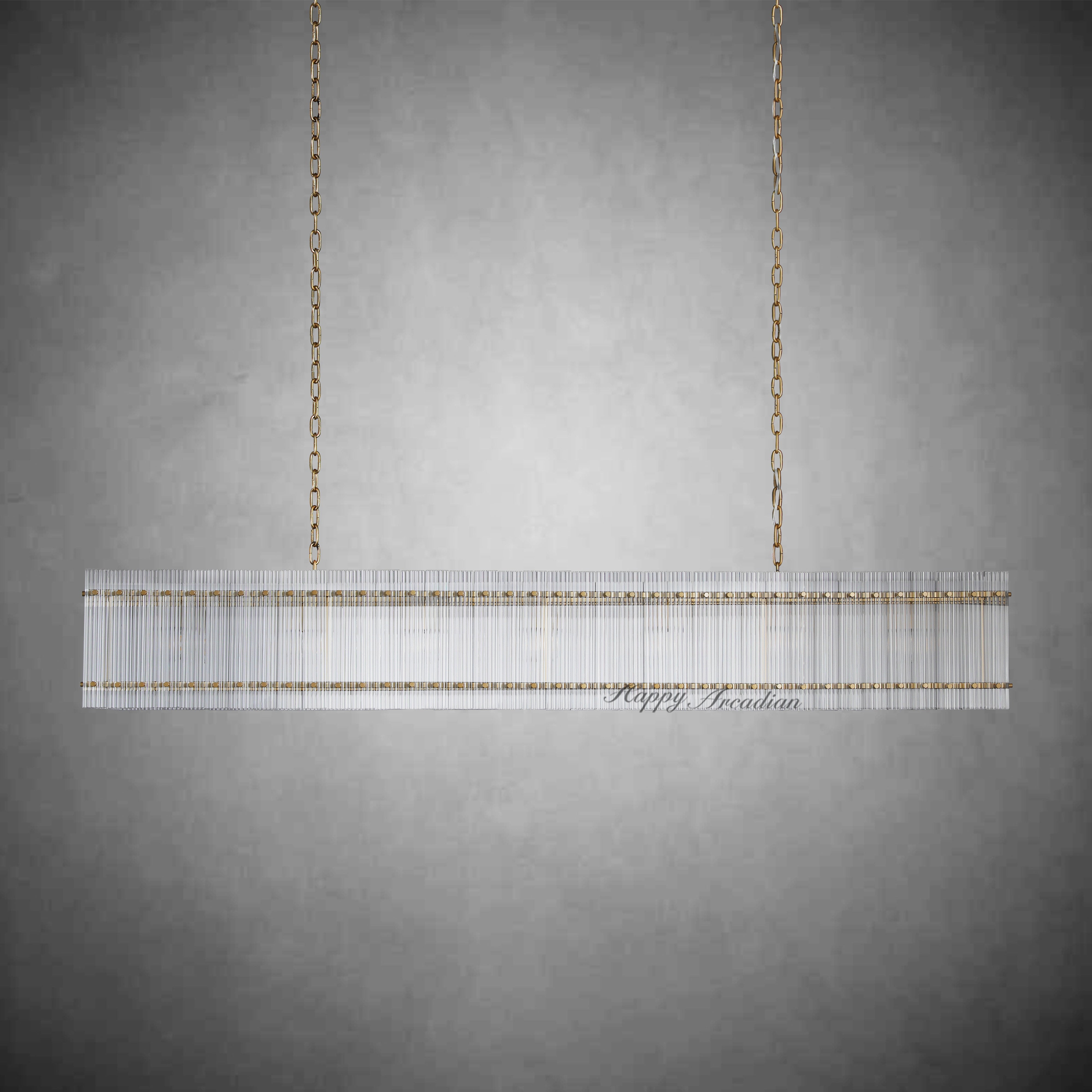 HA Damian Linear Luxury Chandelier L54''72″