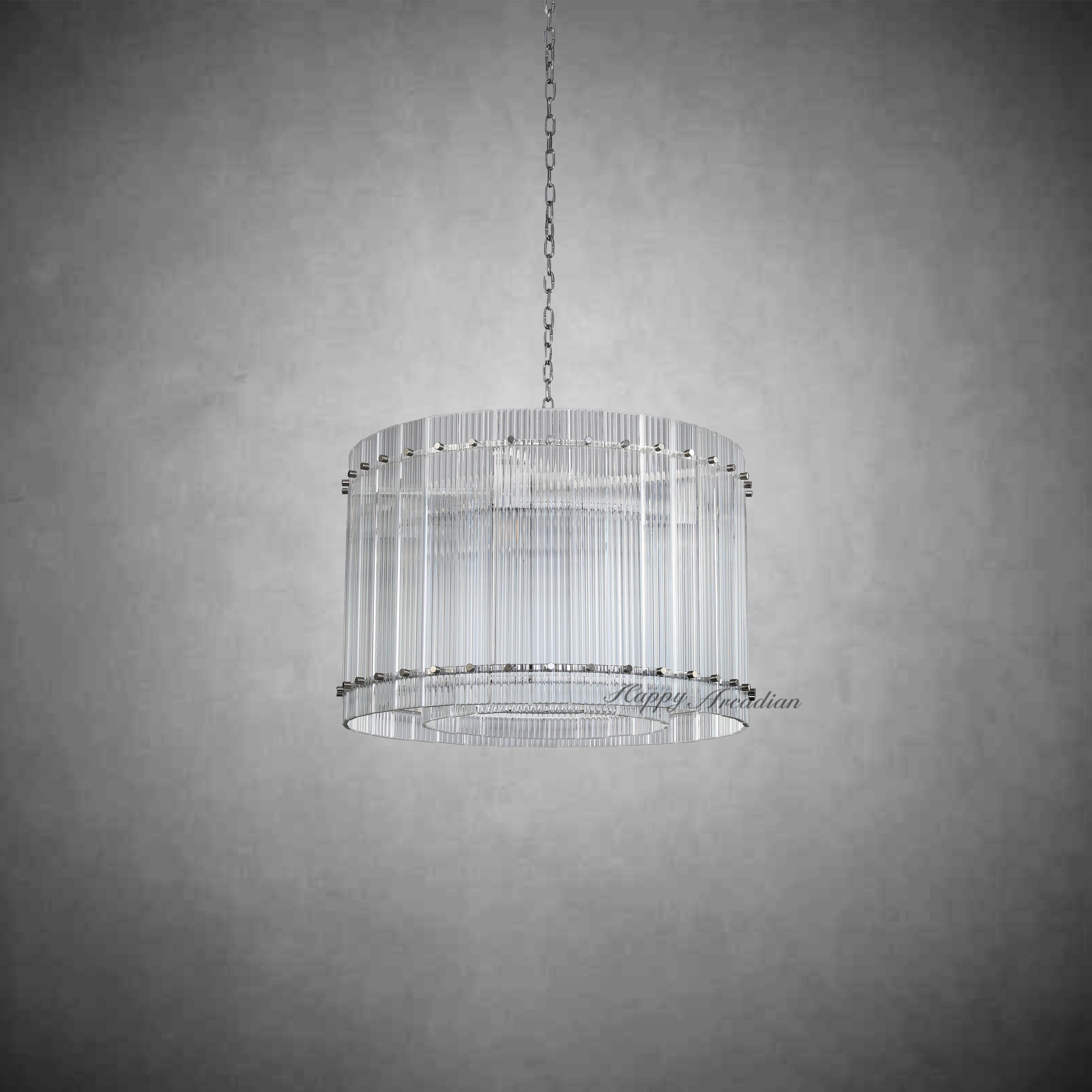 HA Damian Round Chandelier 37″ for Bedroom