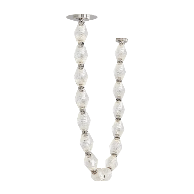 Collier Glass Pendant Lamp 51.6"H