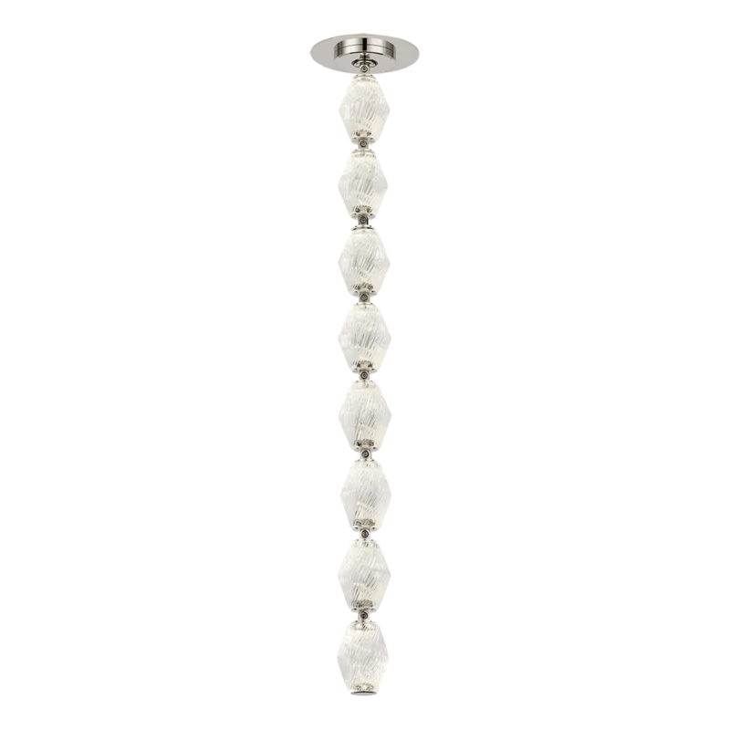 Collier Glass Pendant Lamp 26.2"H
