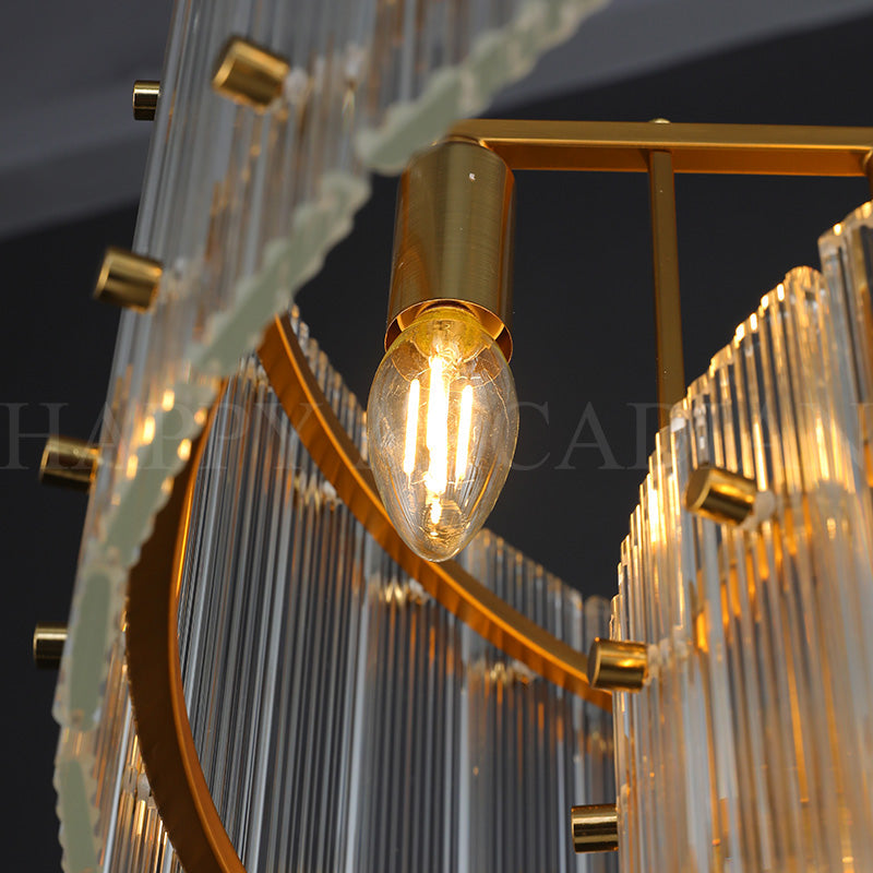 HA Damian TWO-TIER Round Chandelier