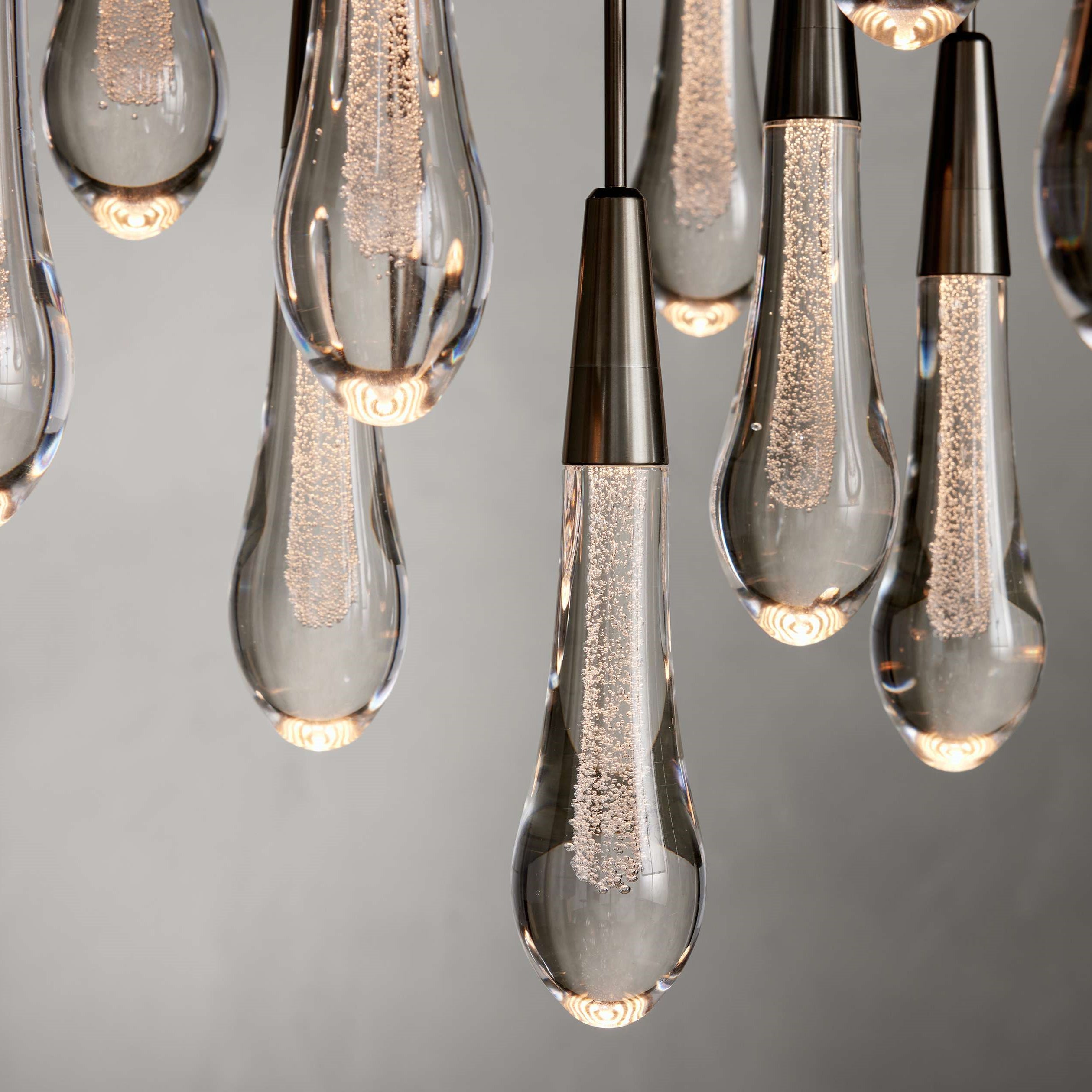 Soltaire Modern Round Chandelier Lighting - 58"W