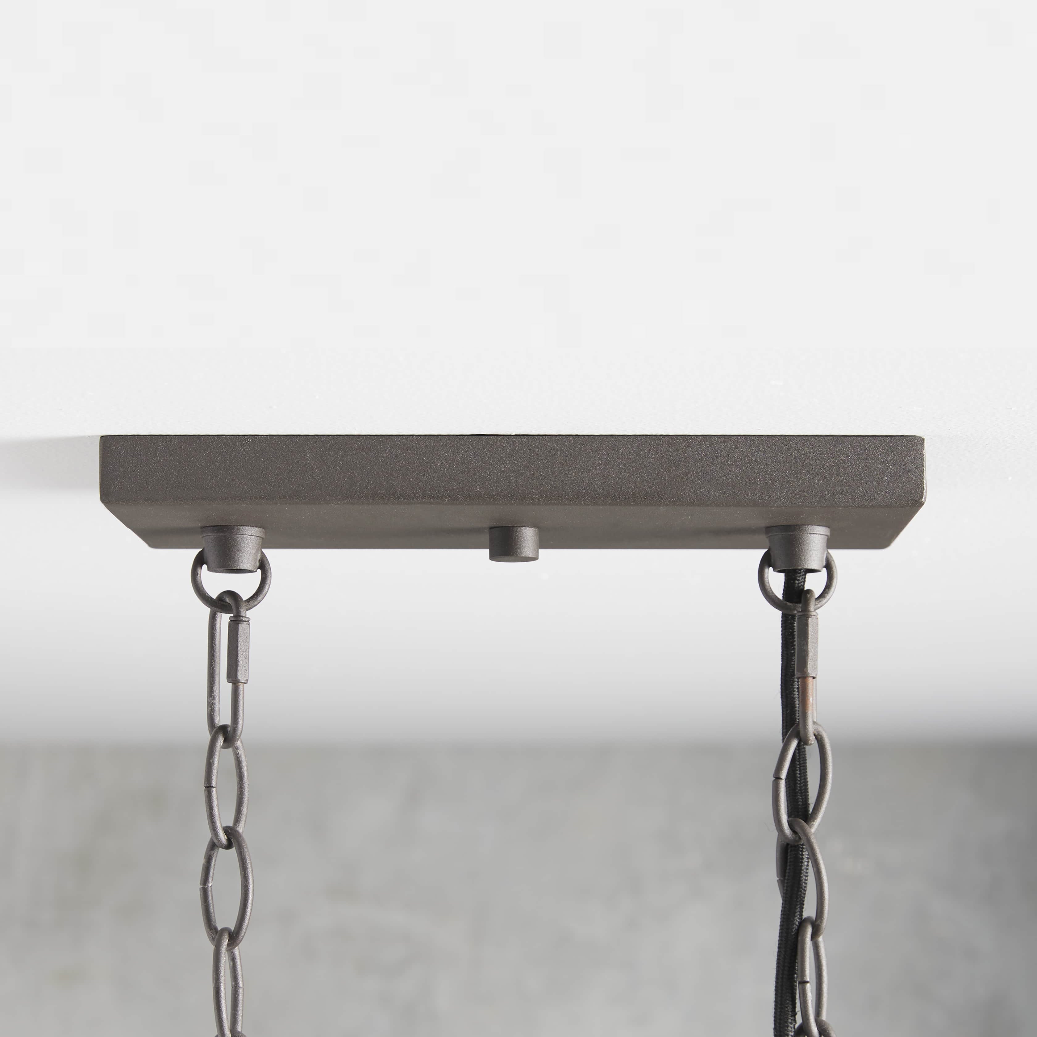 Andreas Glass Linear Chandelier Lighting