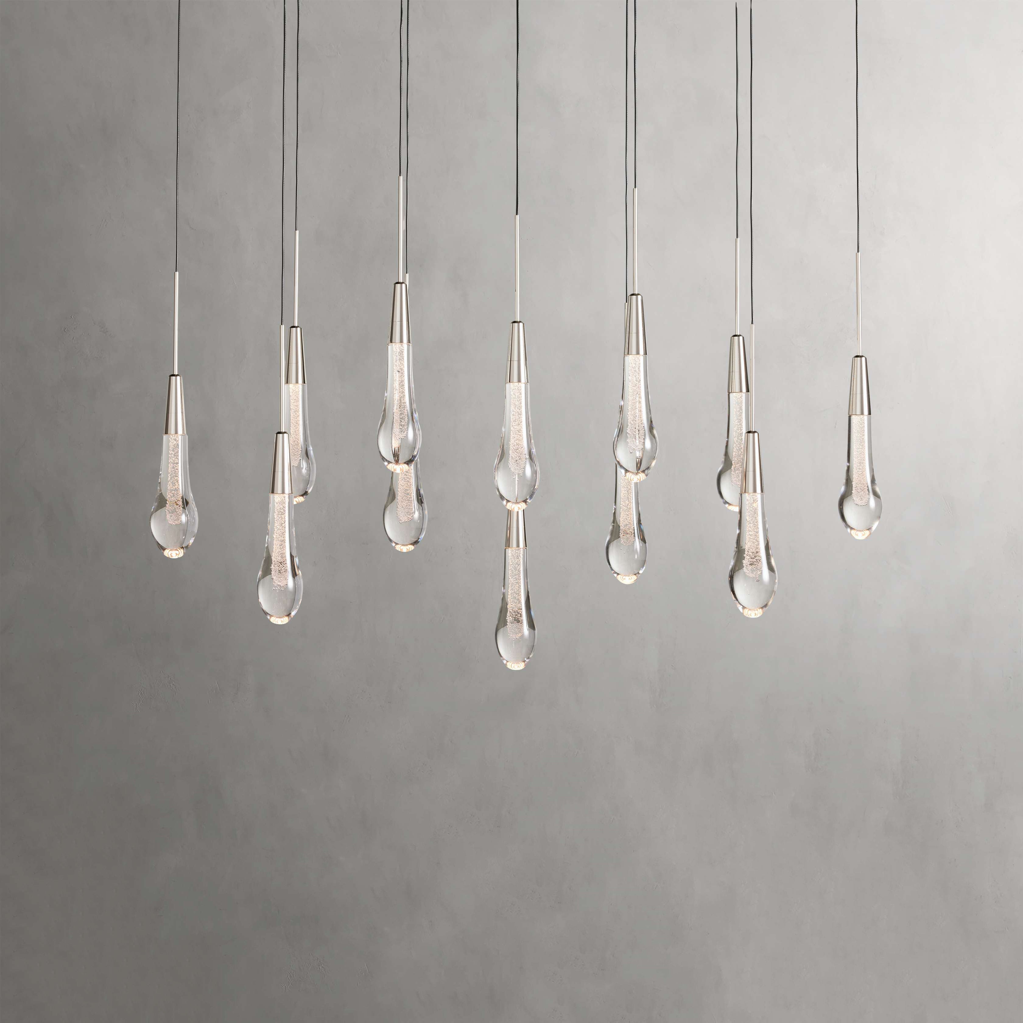 Soltaire Modern 37" Linear Chandelier