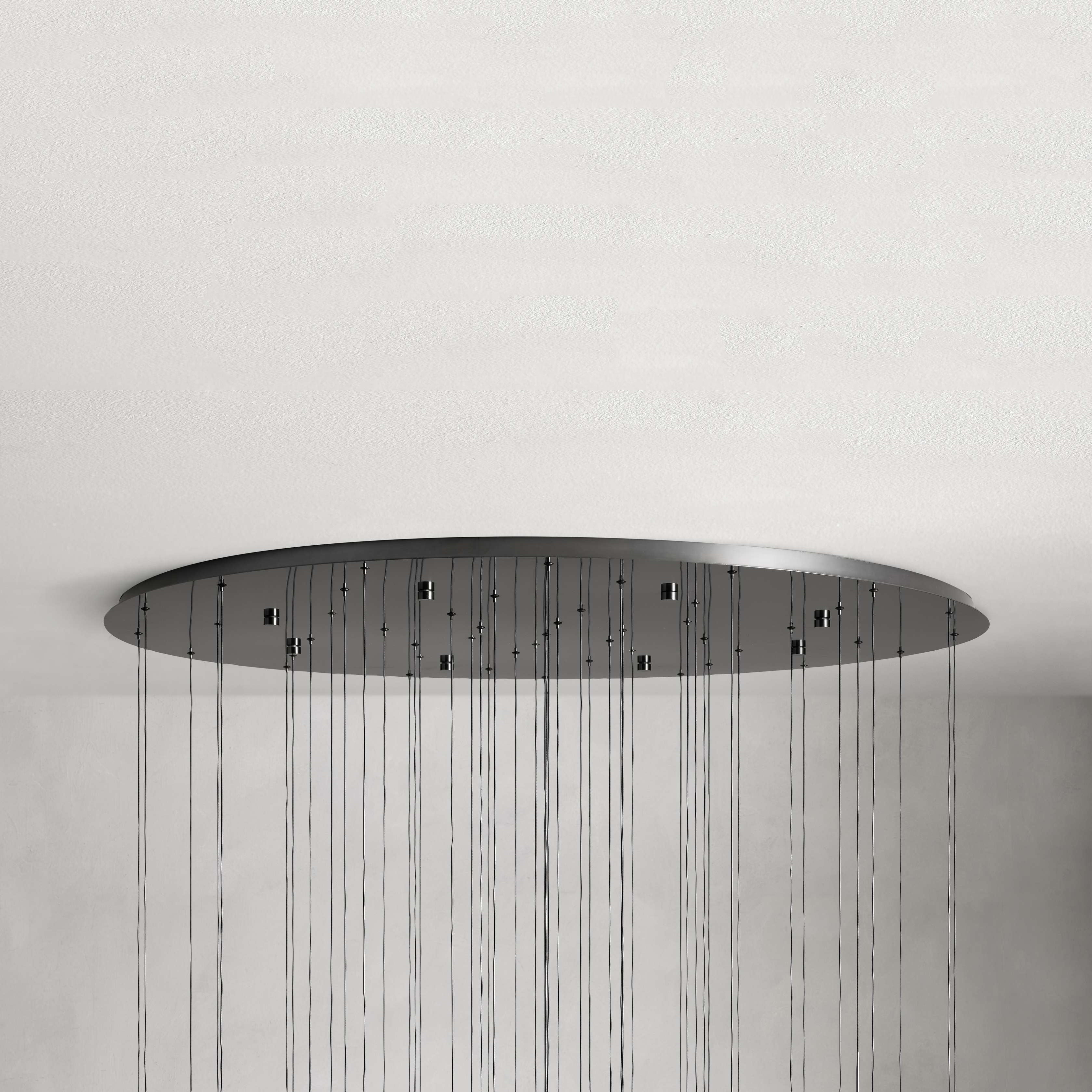 Soltaire Modern Round Chandelier Lighting - 58"W