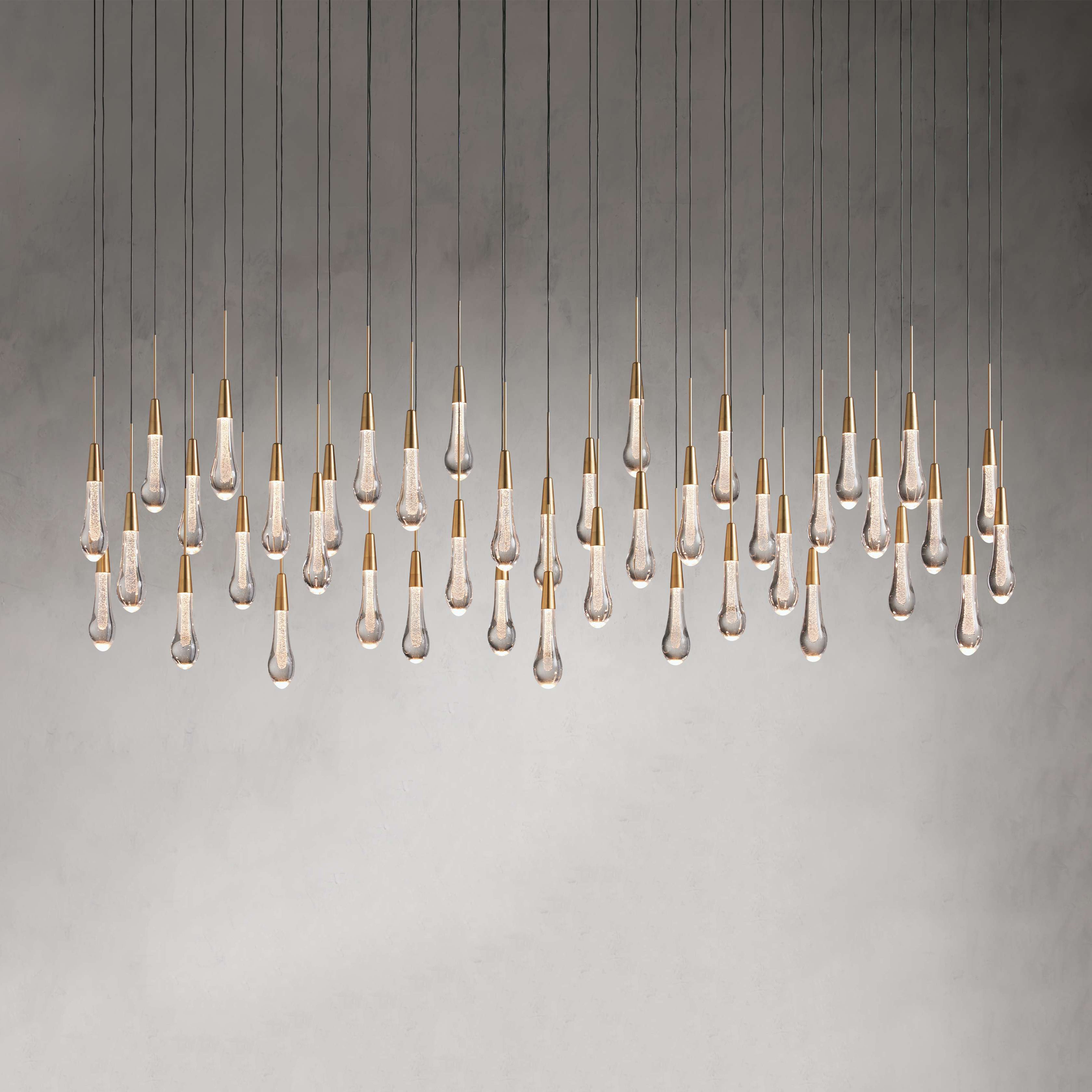 Soltaire Linear Chandelier 50''W70''W