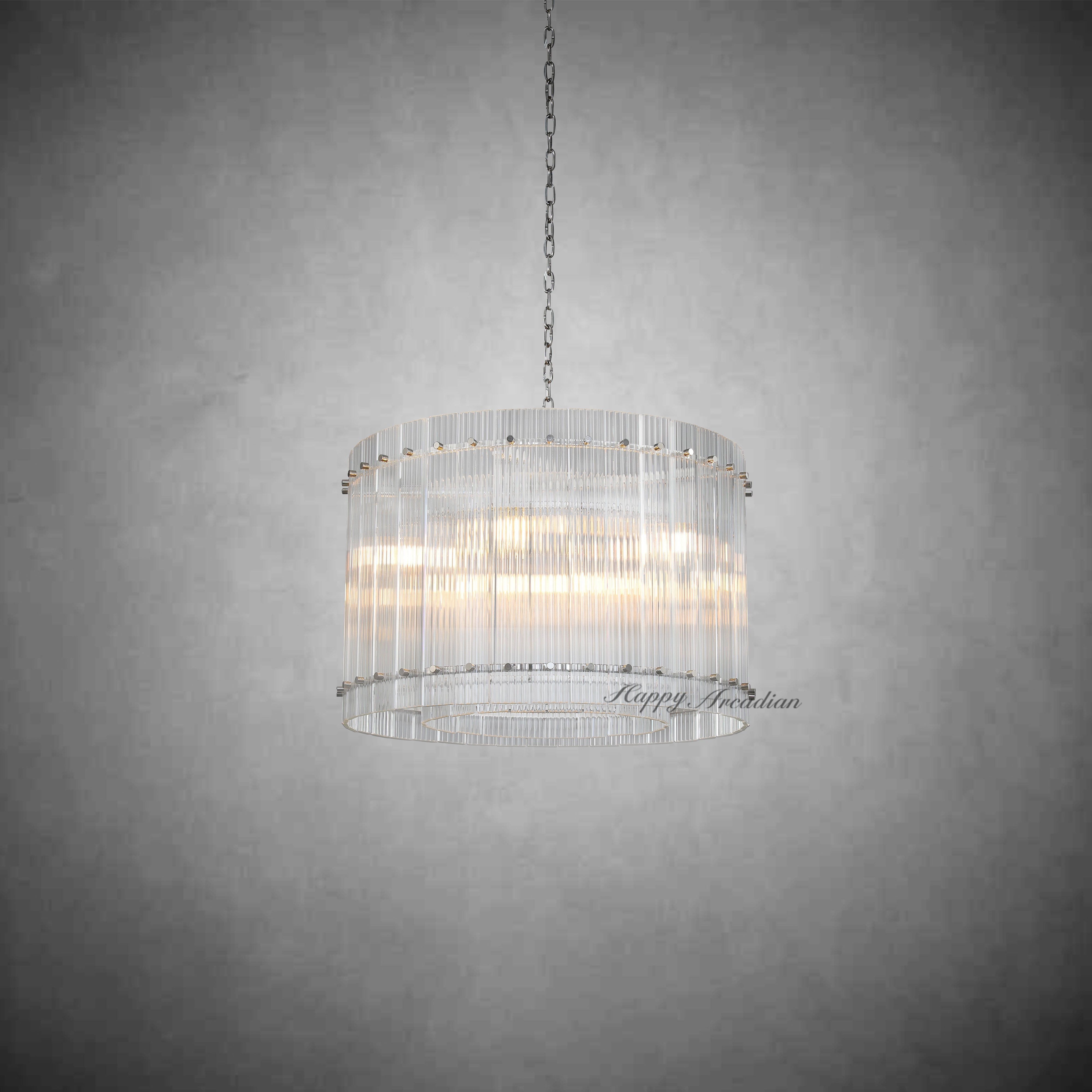 HA Damian Round Chandelier 37″ for Bedroom