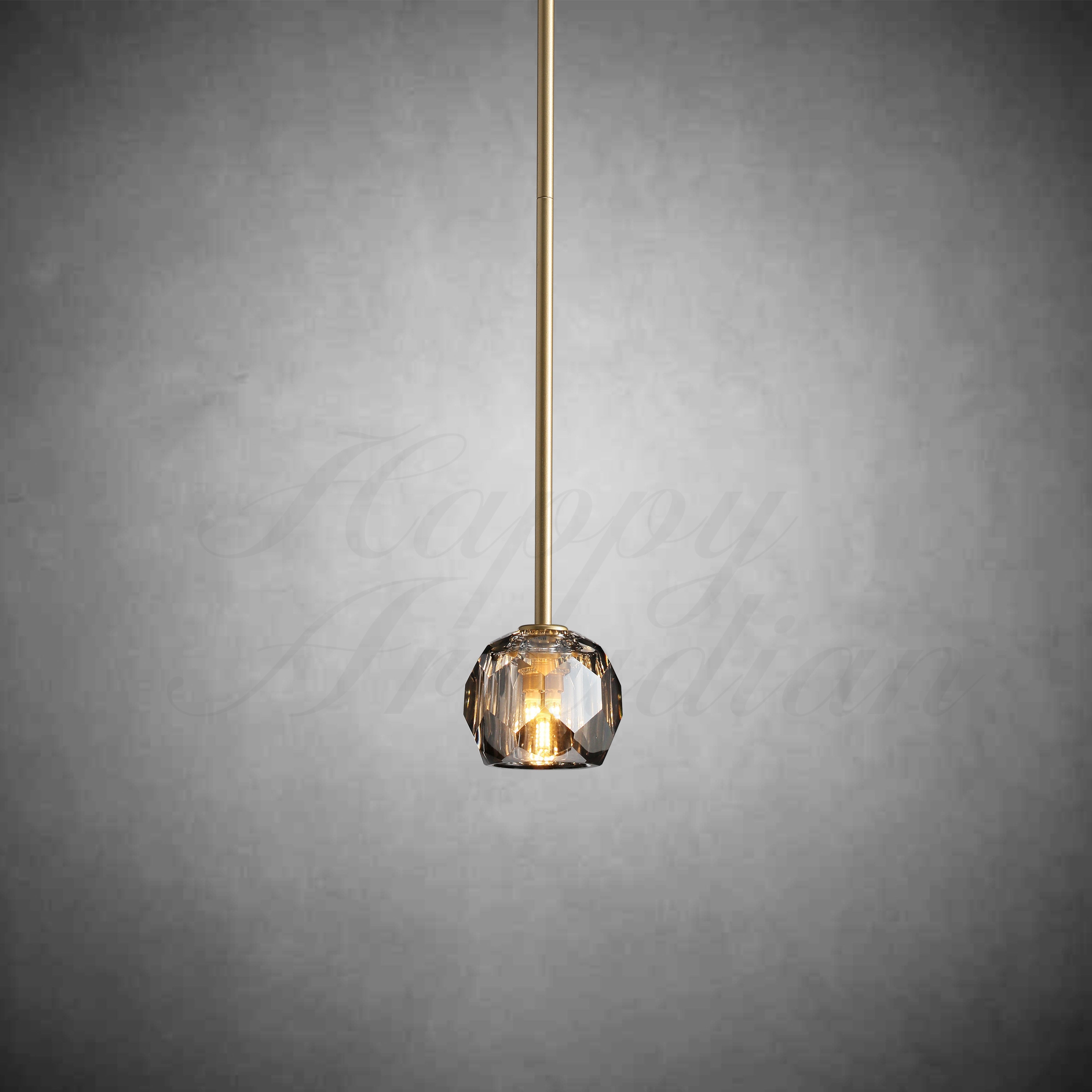 HA Bola De Balle Crystal Ball Pendant Lighting