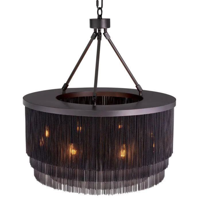 Tissot S - Bronze Highlight Finish Chandelier