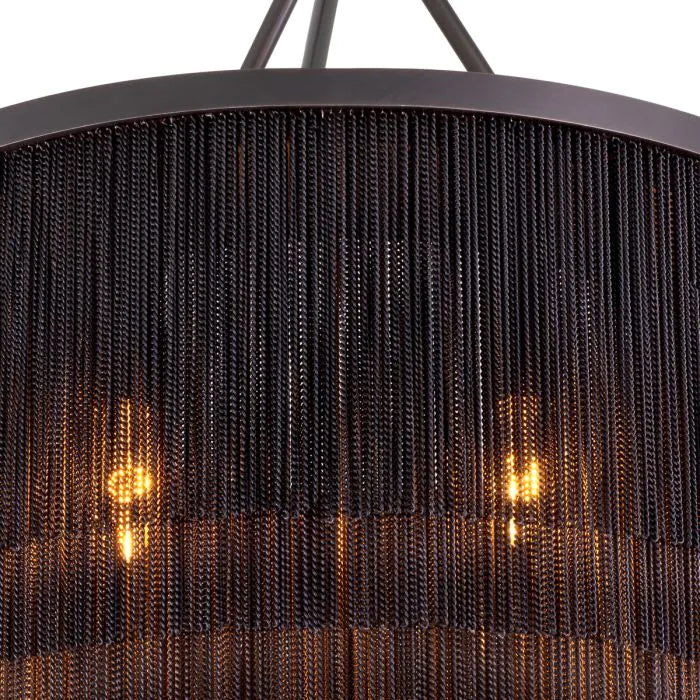 Tissot S - Bronze Highlight Finish Chandelier