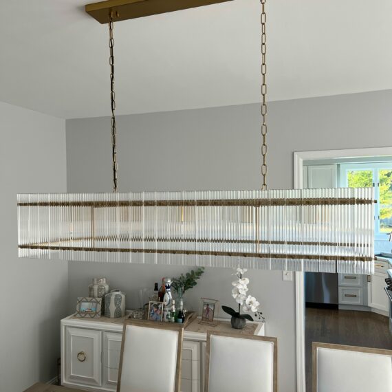 HA Damian Linear Luxury Chandelier L54″