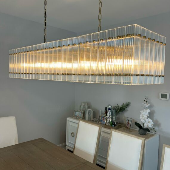 HA Damian Linear Luxury Chandelier L54''72″
