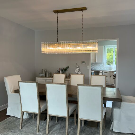 HA Damian Linear Luxury Chandelier L54″