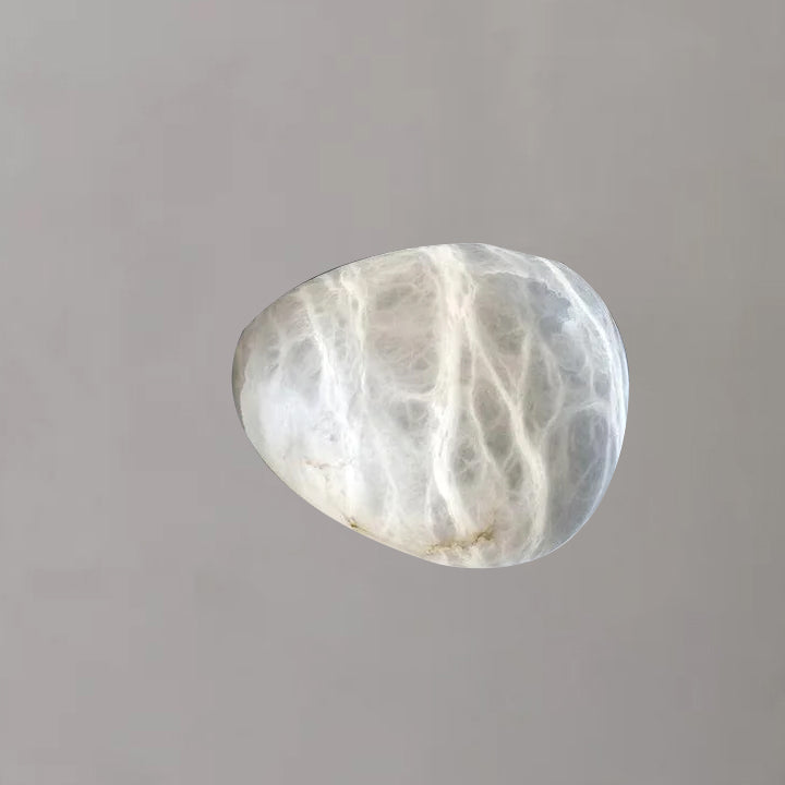 Sebastian Alabaster Natural Stone Pendant, Creative Pendant Light