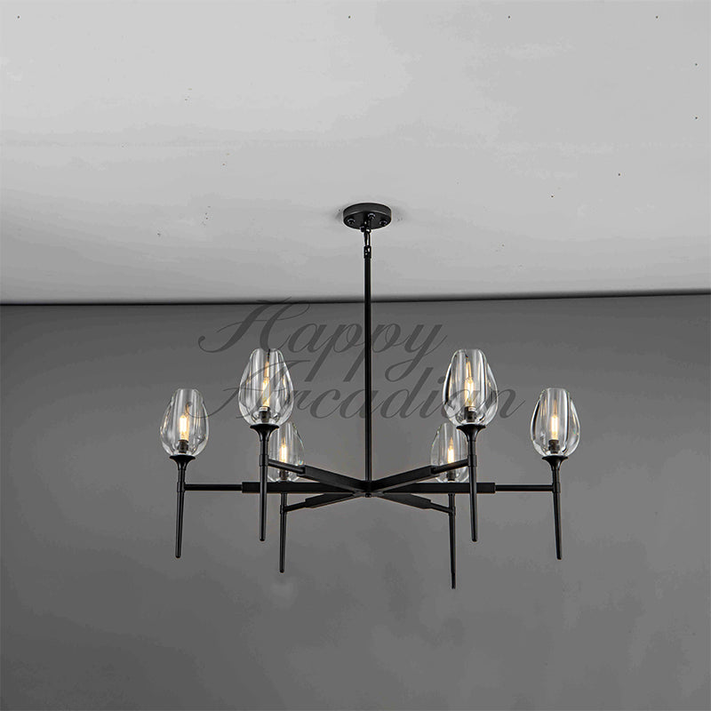 Harper Tulpe Series Round Chanelier Lighting