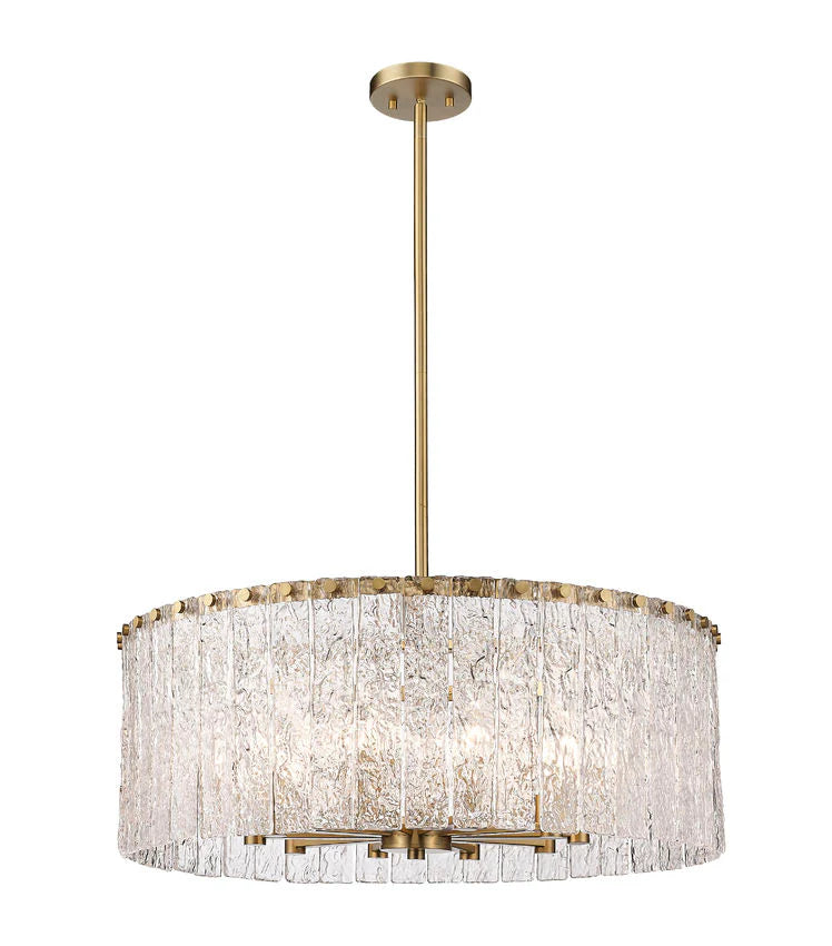 Haloire Round Glass Chandelier
