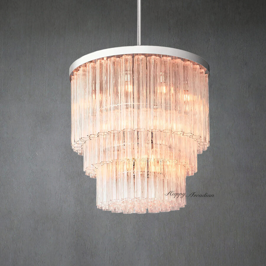 Ancelotti Round Tiered Chandelier 36''48"