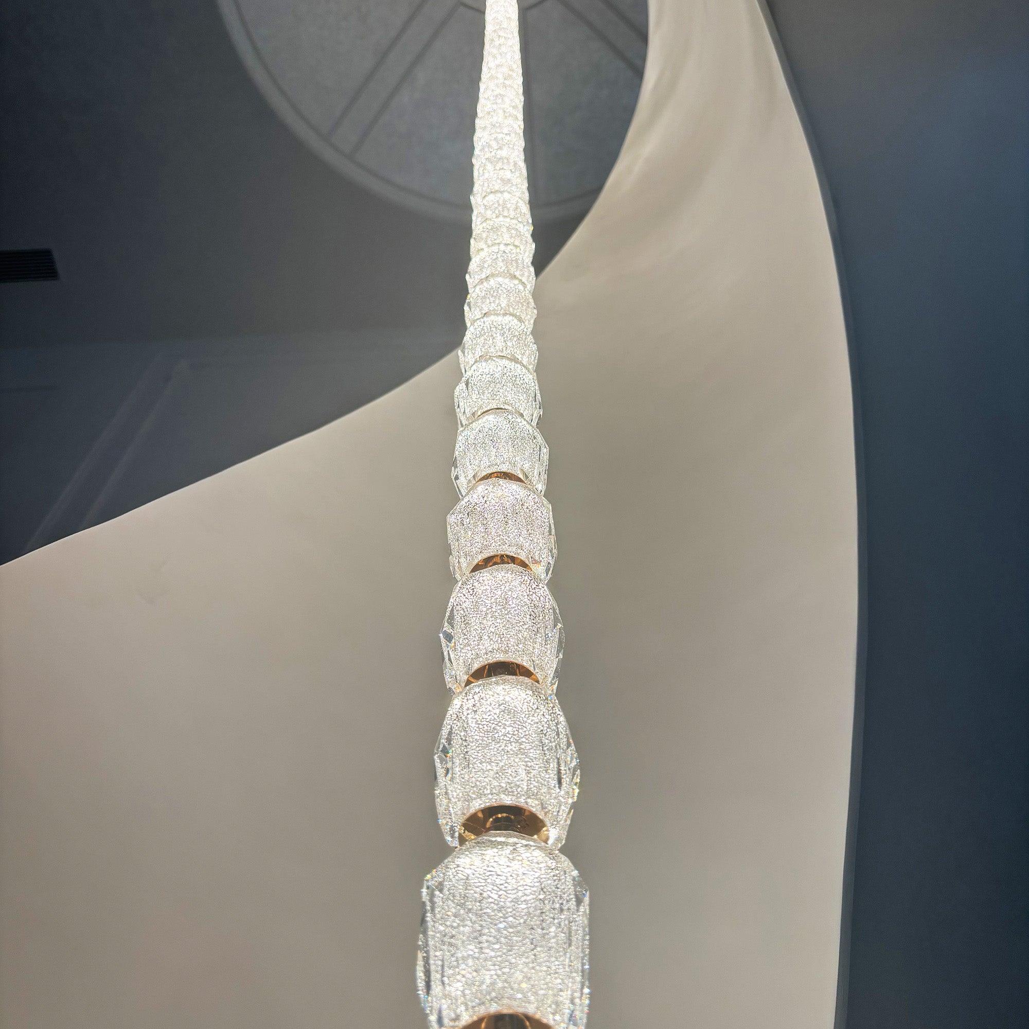 Modern Crystal Bead Chandelier