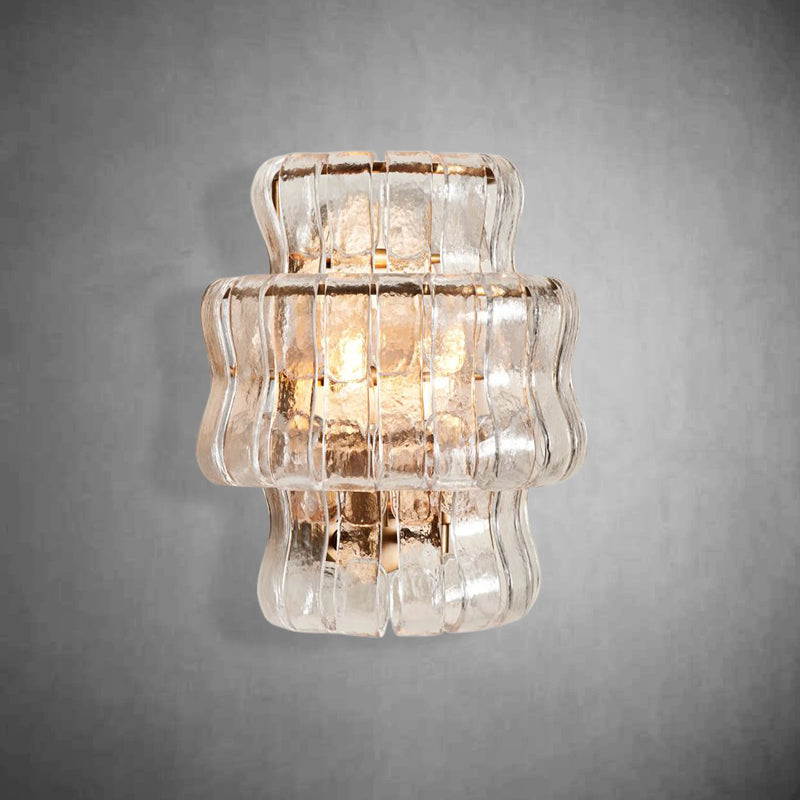 Ghiaccio Glass Wall Sconce