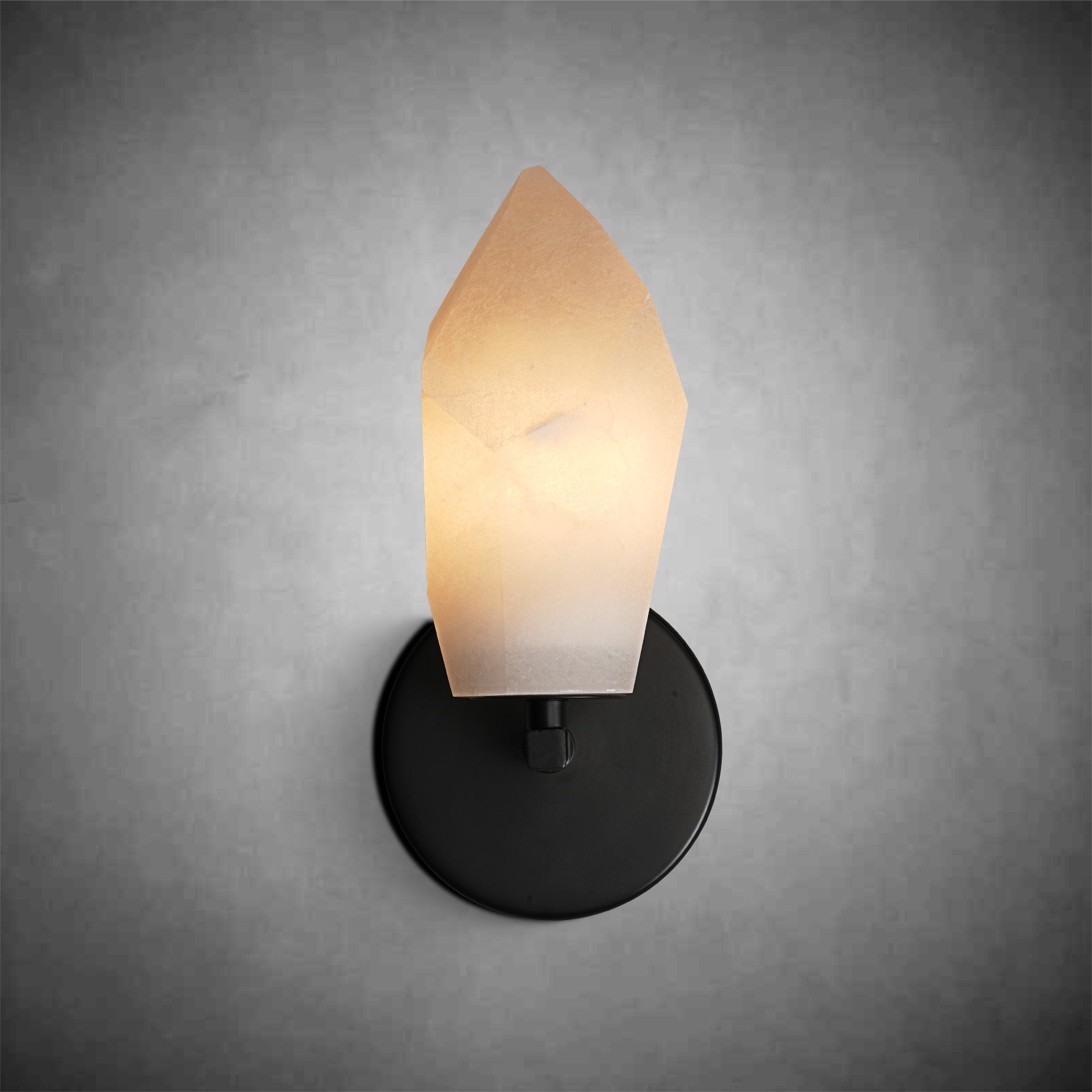 Diamond Alabaster Wall Sconce