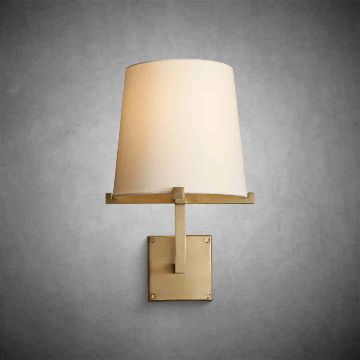 Brilliax Fabric Shade Grand Sconce