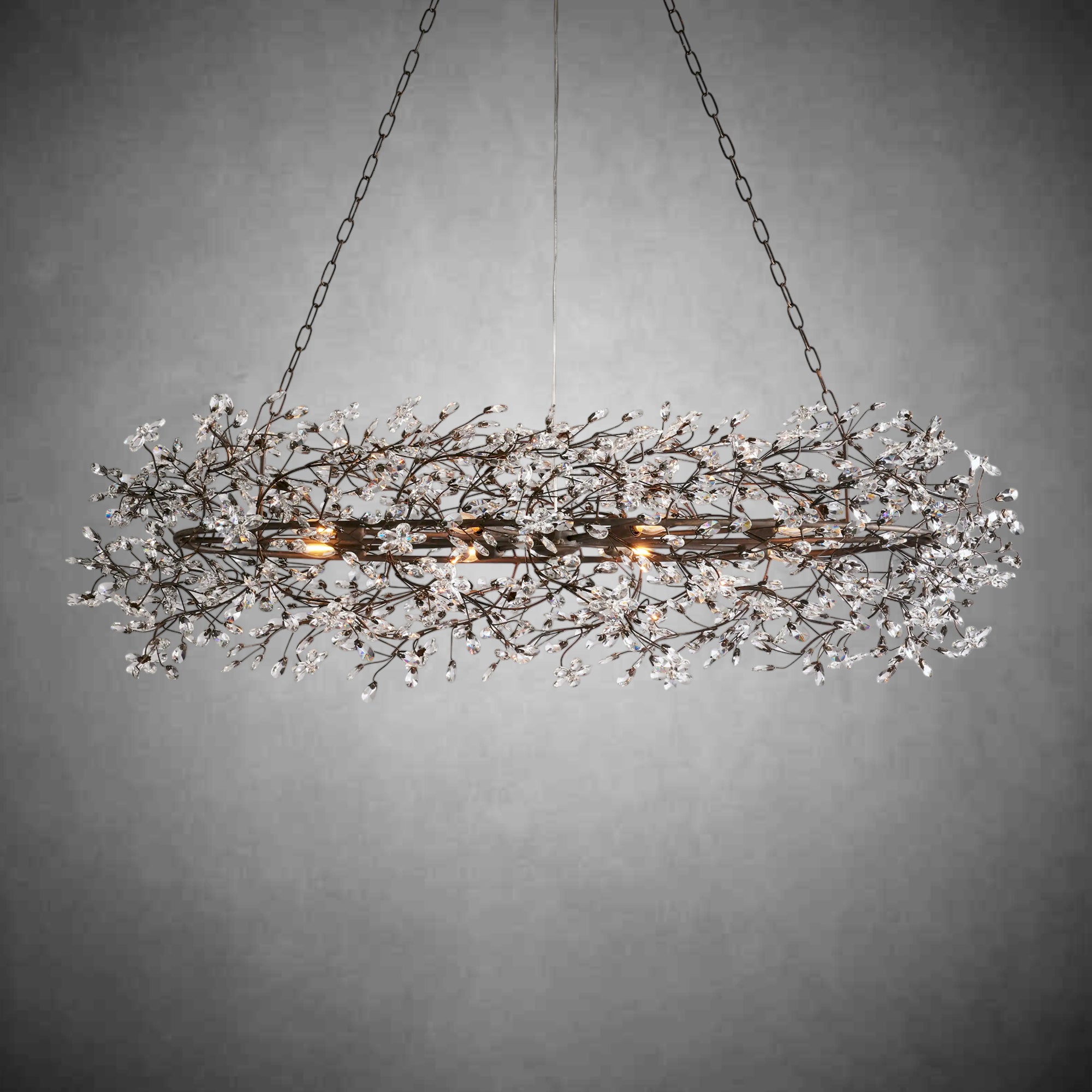 Fiore Oval Chandelier 62'' 74''