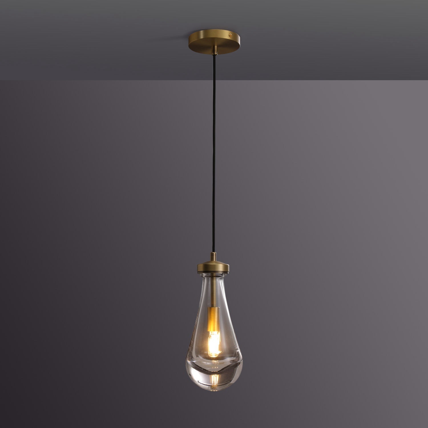 HA Raindrop Glass Pendant Lighting