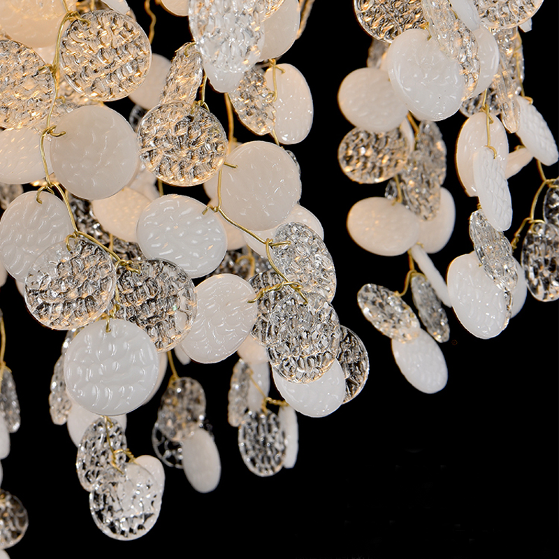 Thirza Brass Branch Crystal Chandelier