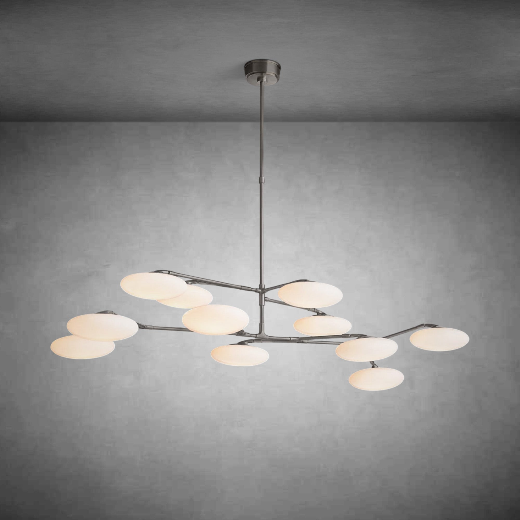 HA Brindille 2-Tier Chandelier 65''