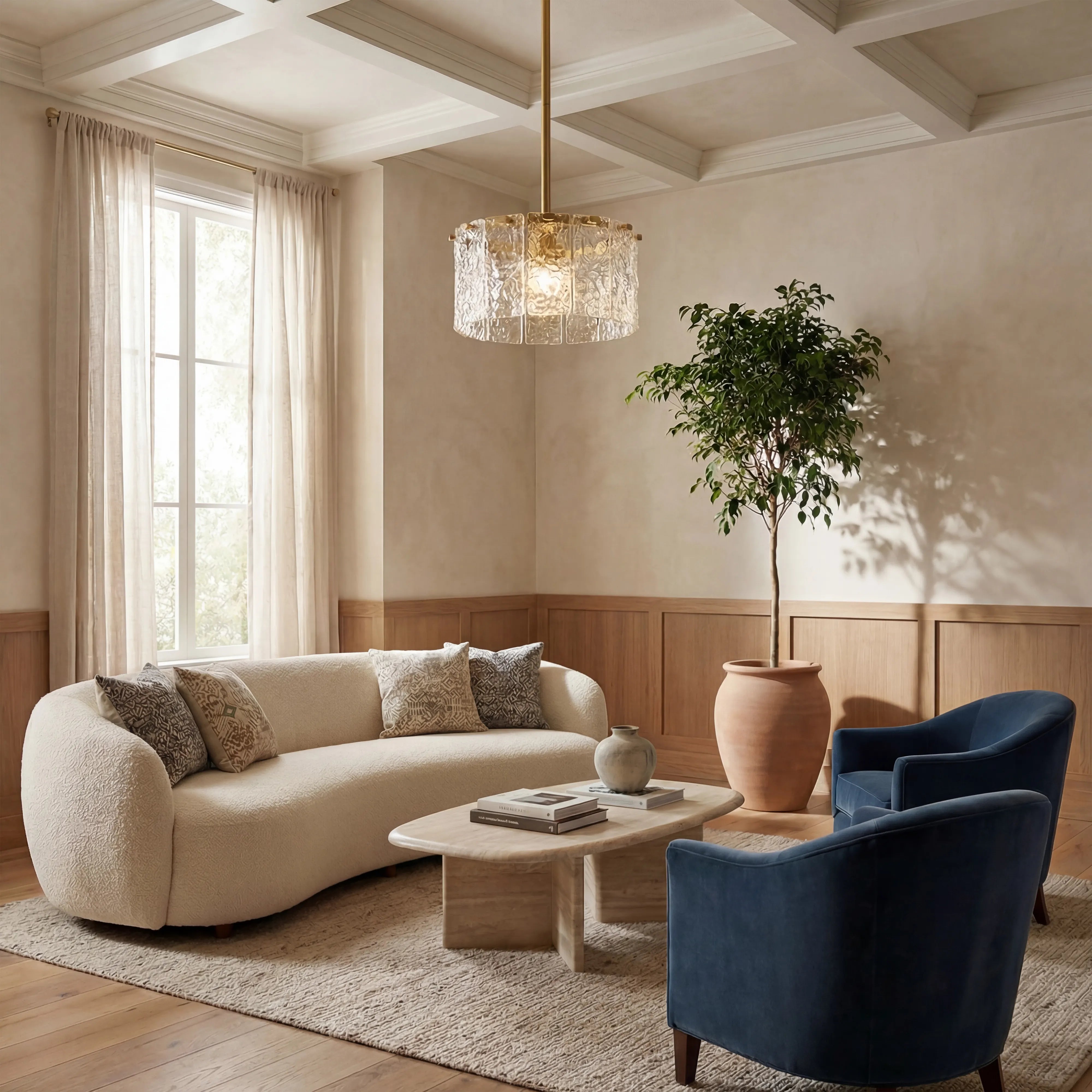 Haloire Glass Pendant Light