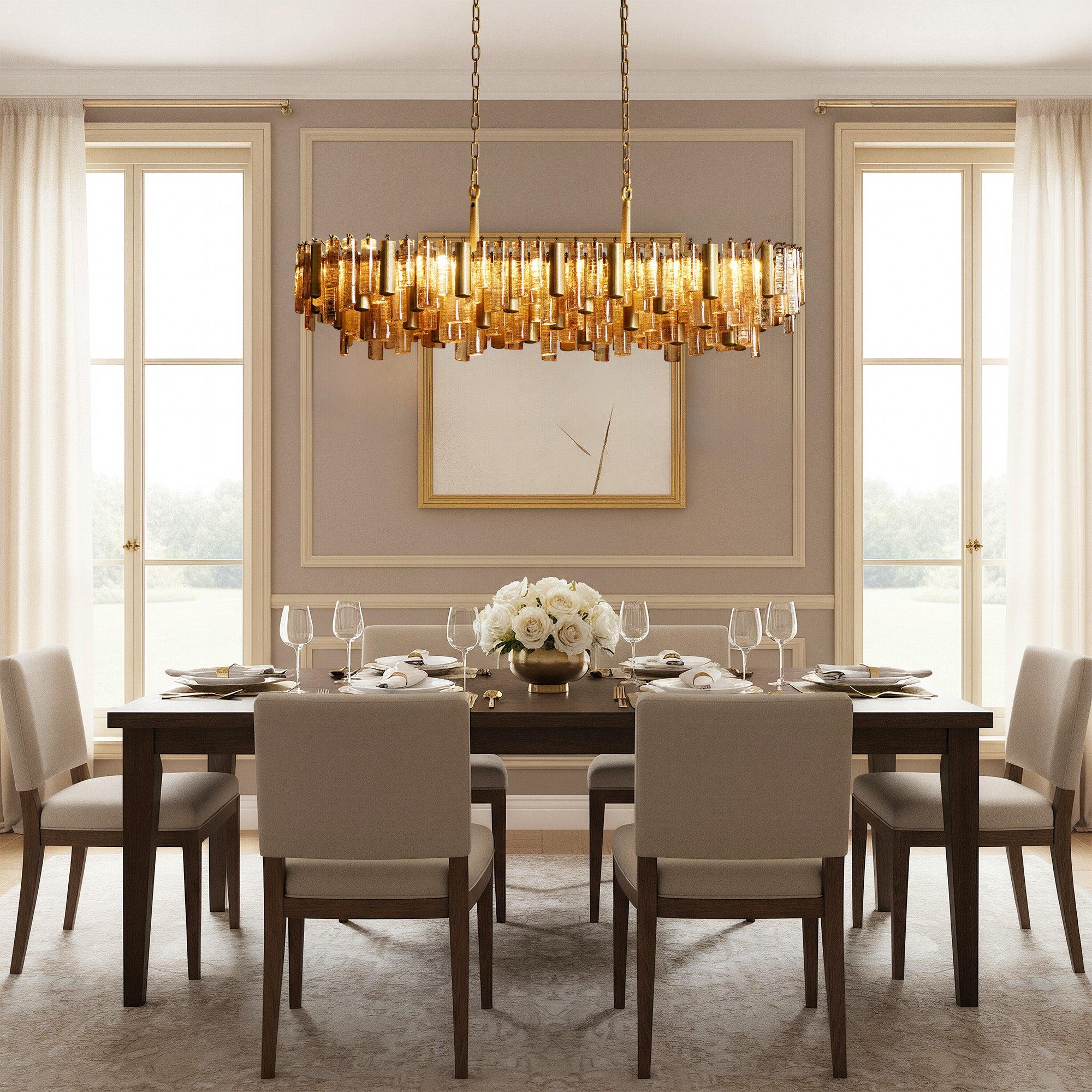 Neve Linear Chandelier