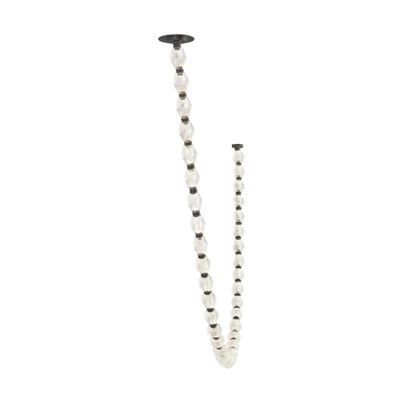 Collier Glass Pendant Lamp 115.1"H