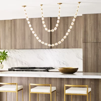 Collier Glass Pendant Lamp 115.1"H