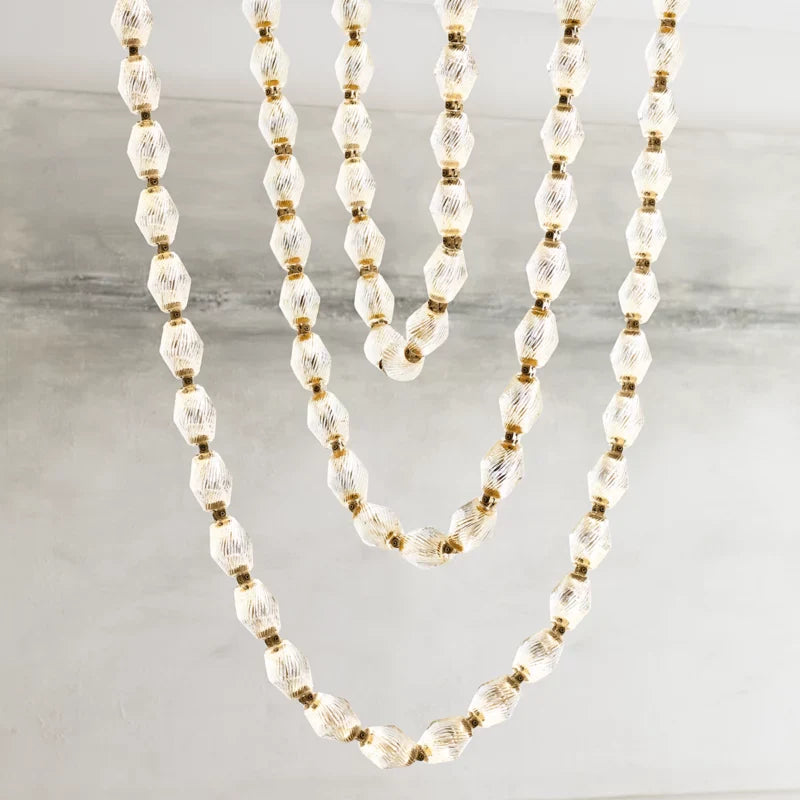Collier Glass Pendant Lamp 51.6"H