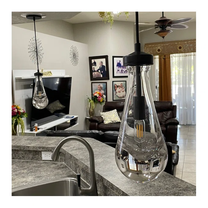 HA Raindrop Modern Pendant Light (Cord)