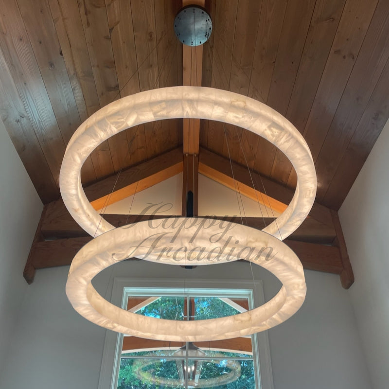 HA Cressida 2-Tier Round Chandelier 60"