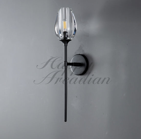 Harper Tulpe Modern Glass Wall Sconce