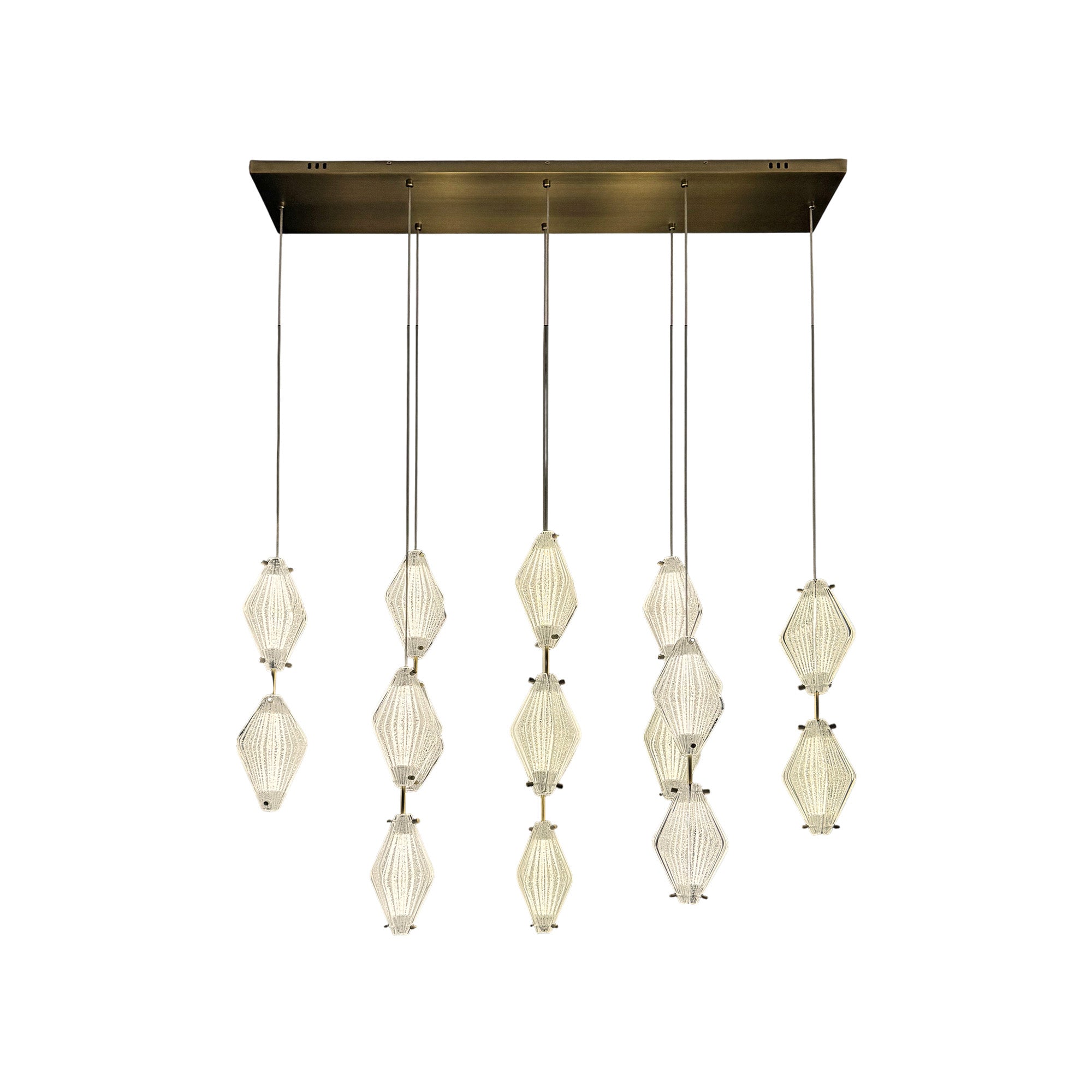 Glass Art Chandelier