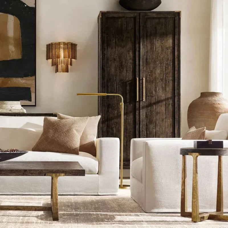 HA Sirena Smoke Glass Wall Sconce