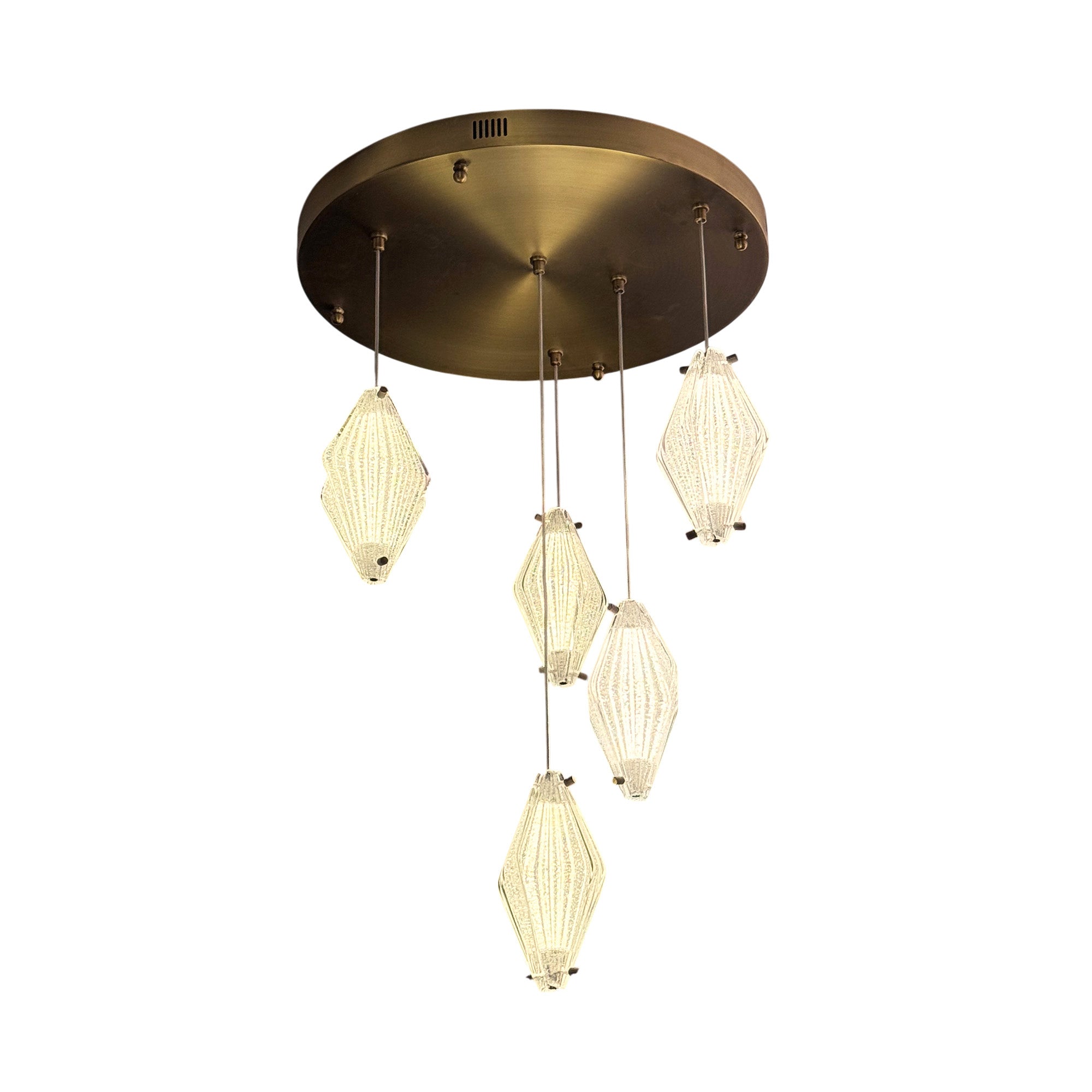 Glass Art Chandelier