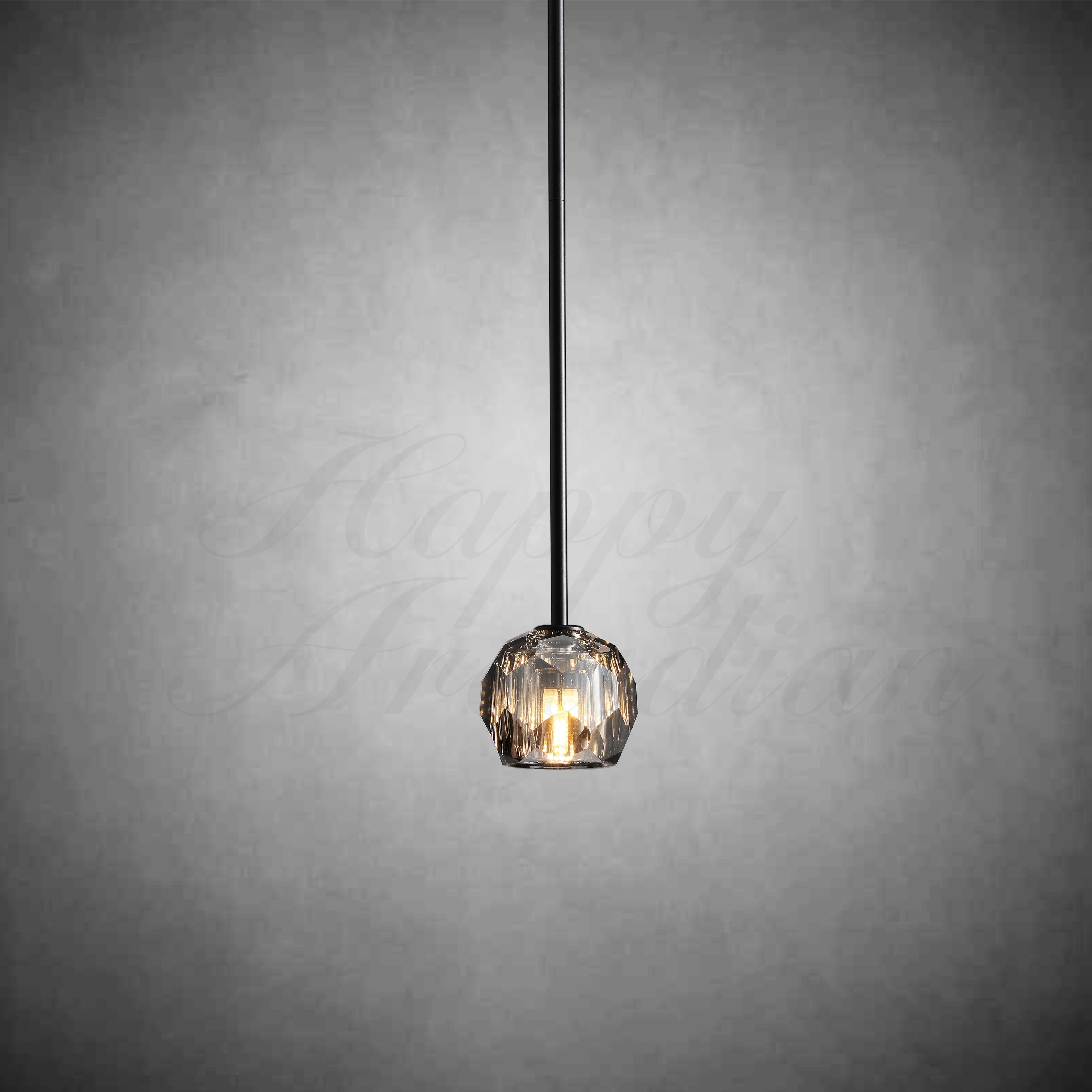 HA Bola De Balle Crystal Ball Pendant Lighting