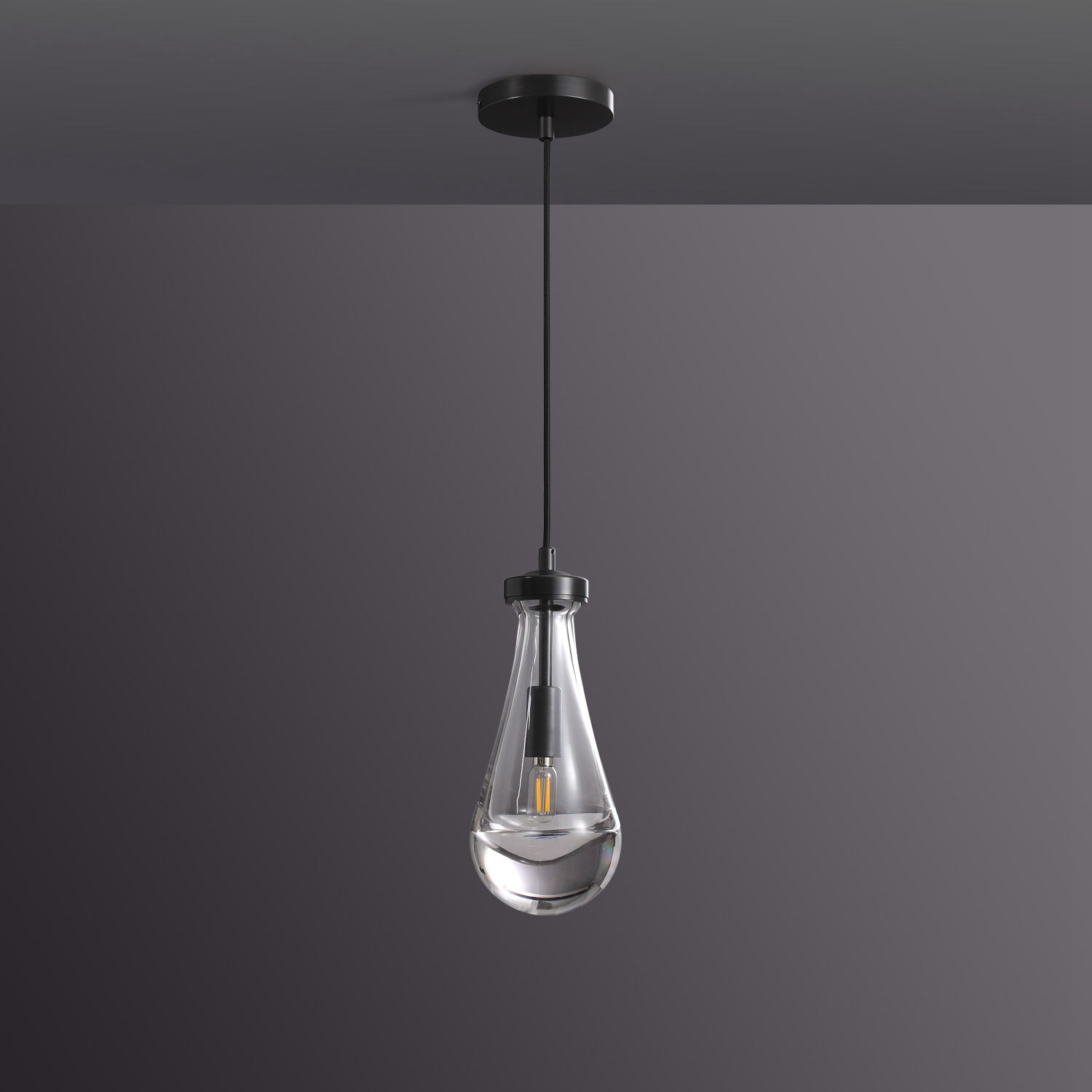 HA Raindrop Glass Pendant Lighting
