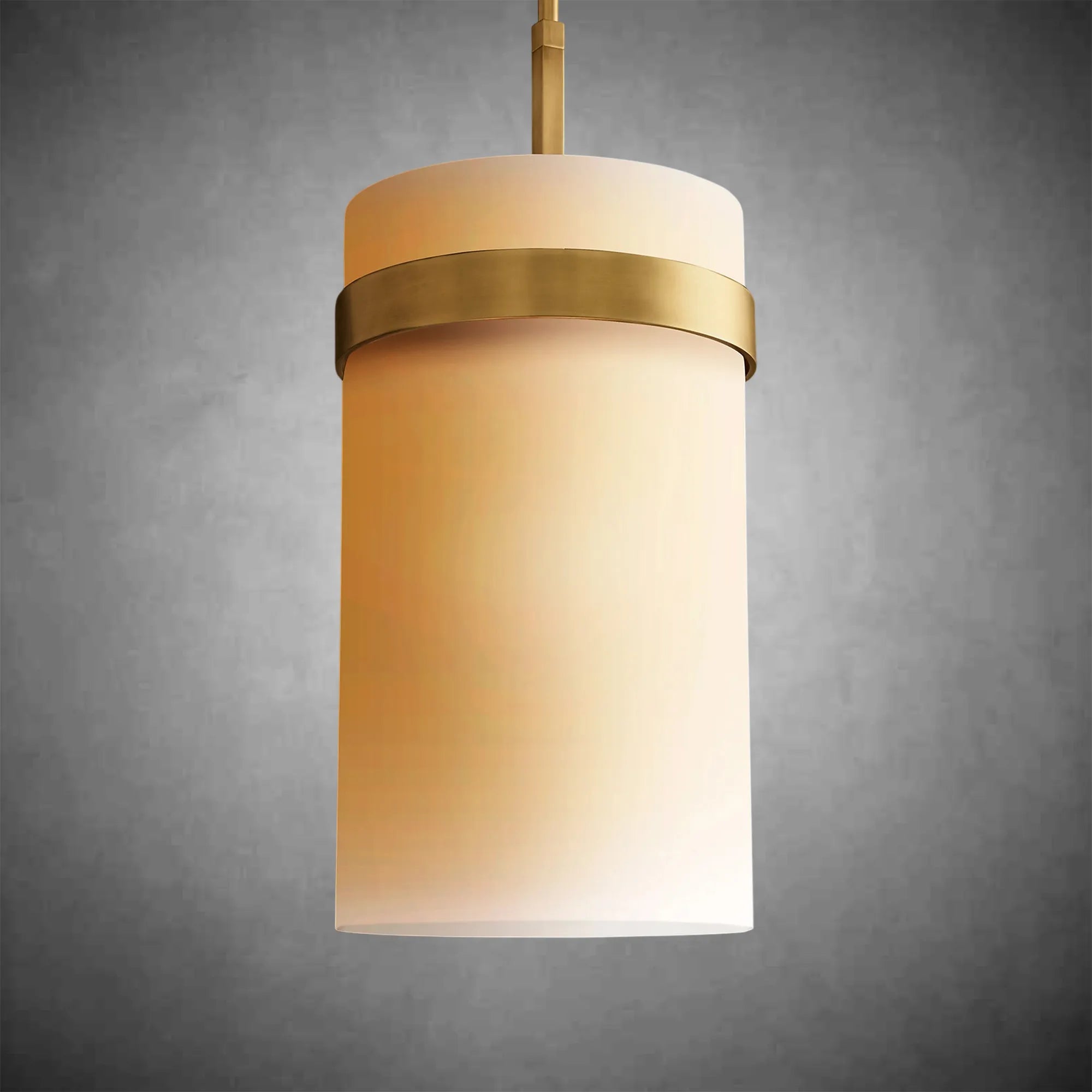 HA Rebecca Milk Glass Pendant