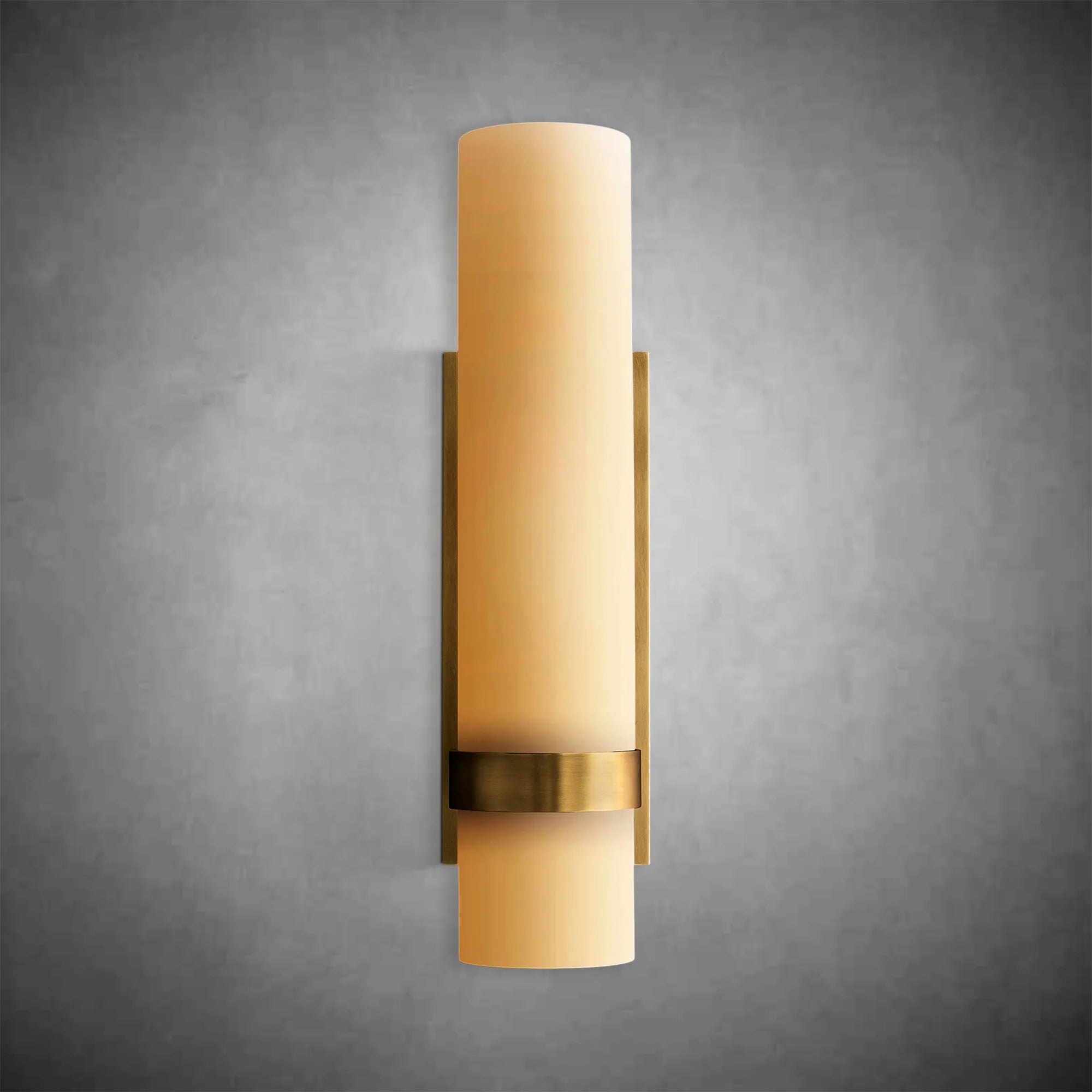 HA Rebecca Milk Glass Sconce