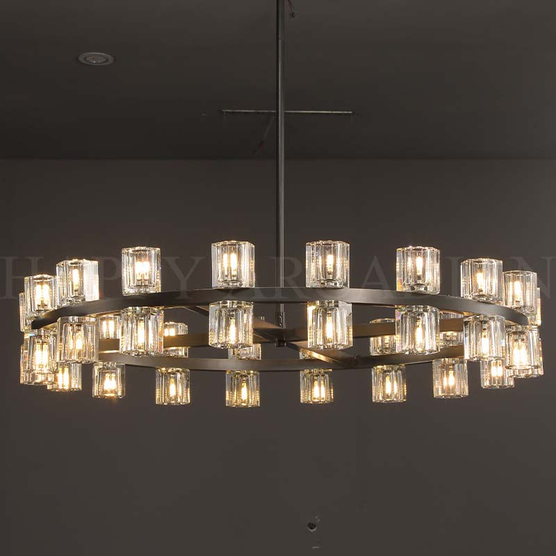 HA Harrison Round Chandelier 36″, 36-Lights