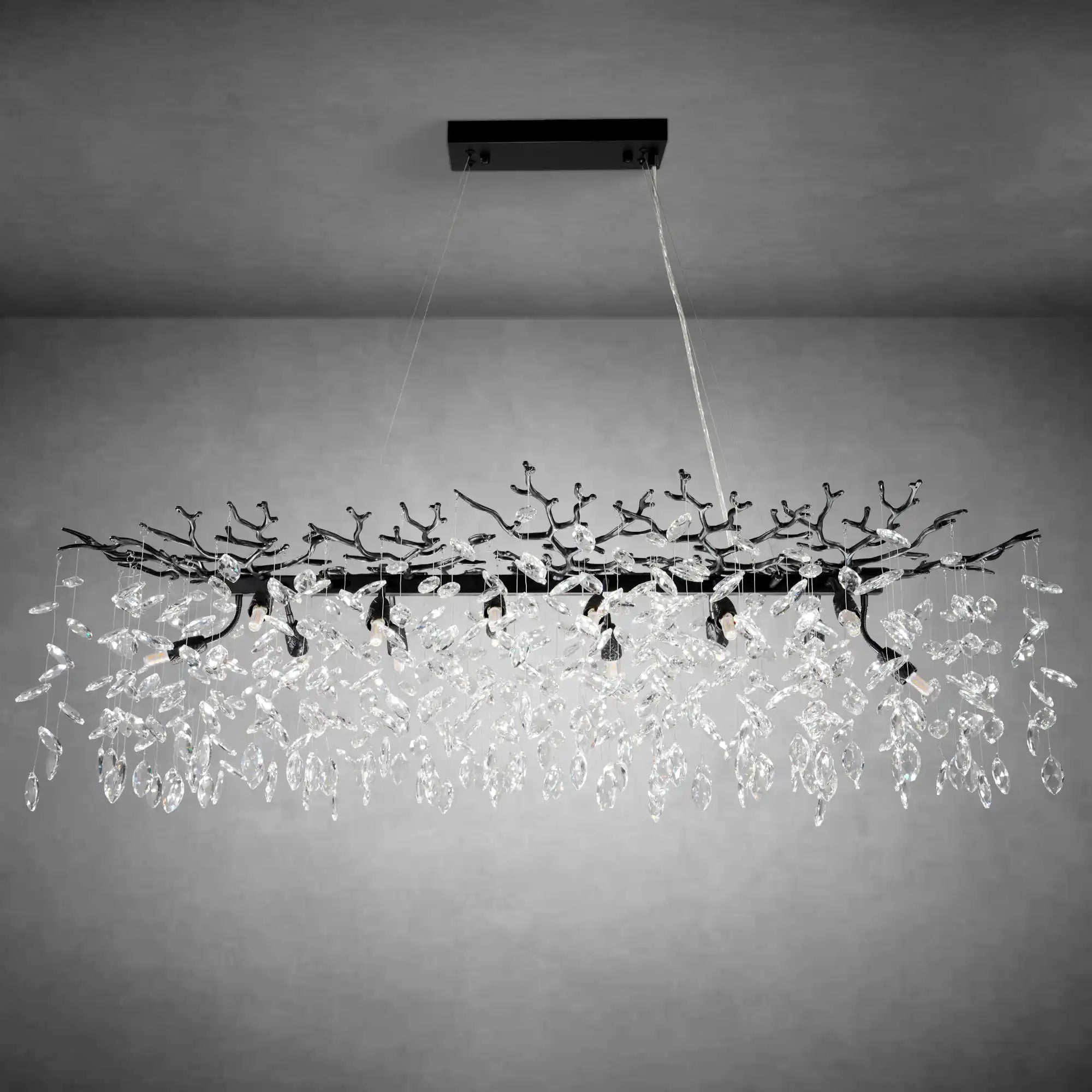 K9 Crystal Branch Chandelier