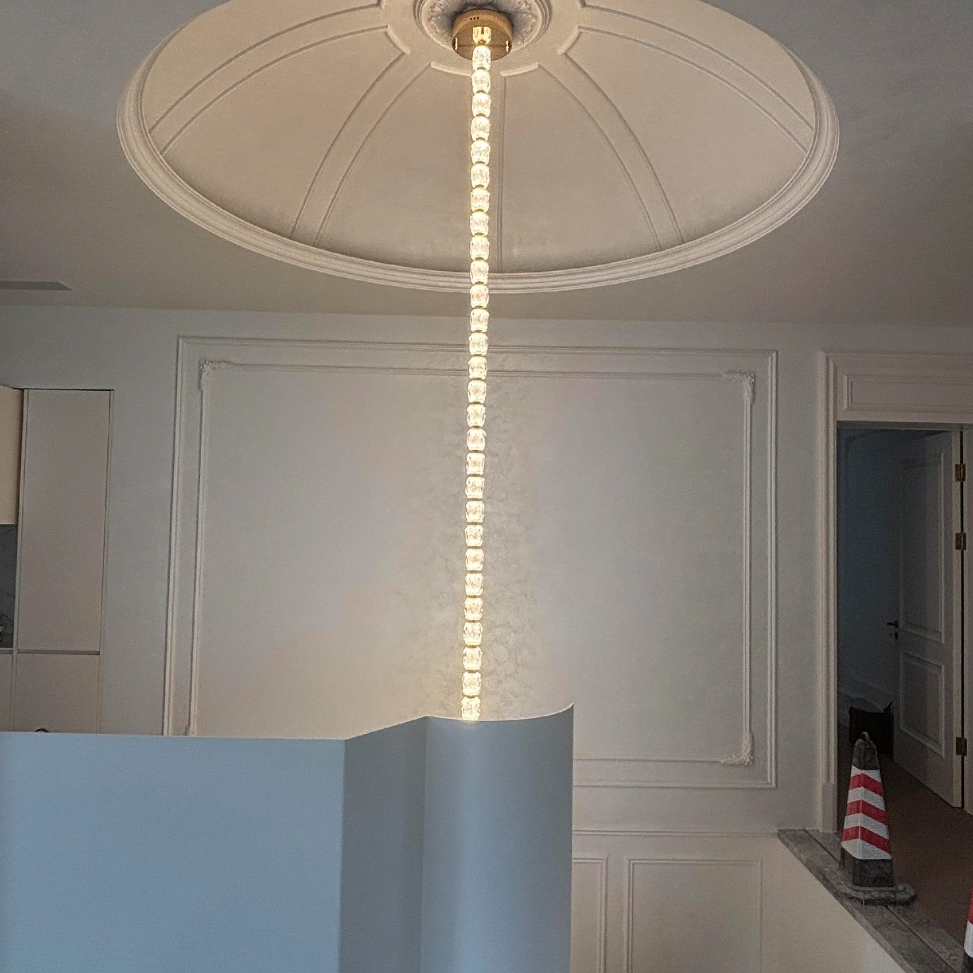 Modern Crystal Bead Chandelier