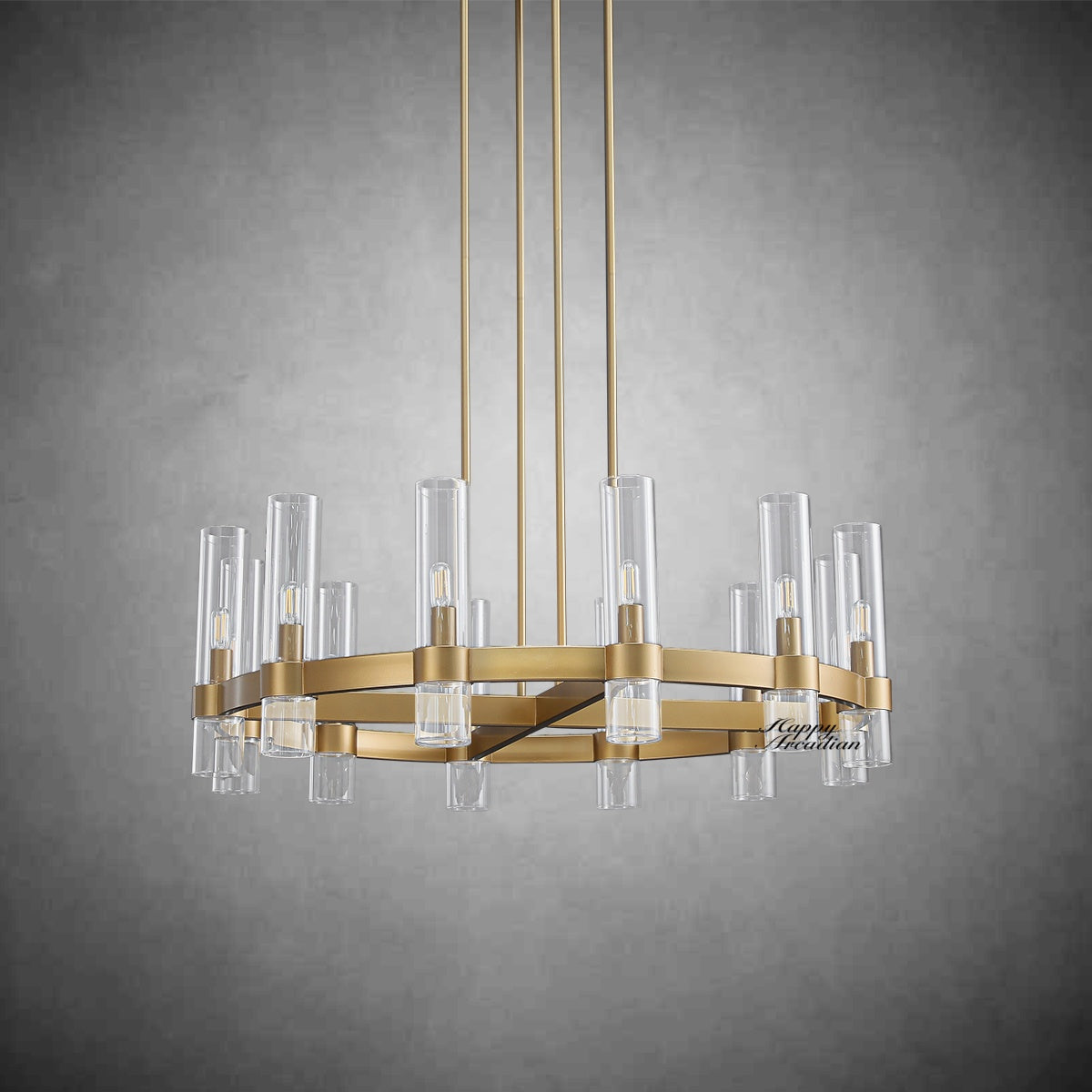 HA Rebecca Round Chandelier 36″, 12-Lights