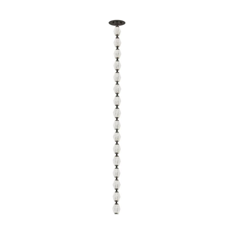 Collier Glass Pendant Lamp 51.6"H